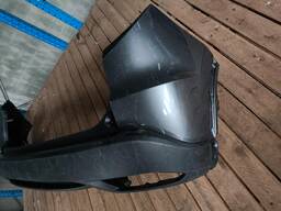 PARACHOQUE TRASEIRO HRV 2016 2017 A 2020 2021 CINZA DETALHE