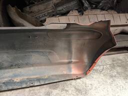 PARACHOQUE TRASEIRO PICANTO 2006 2007 2008 LARANJA DETALHE