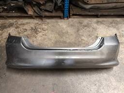 PARACHOQUE TRASEIRO FIT 2007 2008 CINZA RECUPERADO