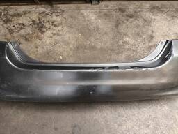 PARACHOQUE TRASEIRO FIT 2007 2008 CINZA RECUPERADO