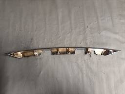 MOLDURA FRISO CROMADO TAMPA TRASEIRA COROLLA 2015 2016 2017