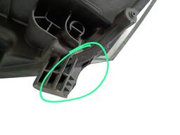 FAROL DIREITO FOX SPACE 2015 A 2022 FRISO CROMADO C/DETALHE