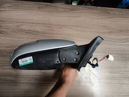 RETROVISOR DIREITO COROLLA 2009 A 2014 PRATA C/PISCA 7 PINOS