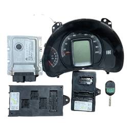 Kit Code Modulo Chave Fiat Mobi 2015/2020 Original 52081889