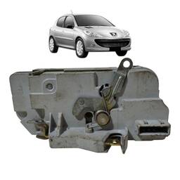 Fechadura Porta Traseira Direita Peugeot 206 207 C/ Trava el