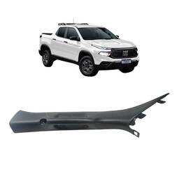 Acabamento Coluna Parabrisa Esquerda Fiat Toro 2017 a 2025