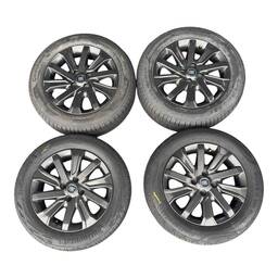 Jogo Rodas 15 com Pneus Continental 185/60 Original Fiat