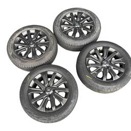 JOGO RODAS 15 COM PNEUS CONTINENTAL 185/60 ORIGINAL FIAT