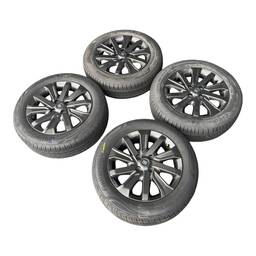 JOGO RODAS 15 COM PNEUS CONTINENTAL 185/60 ORIGINAL FIAT