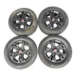 Jogo Roda 15 Pneus Continental 195/65 Original Fiat