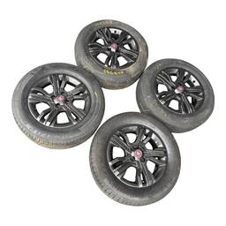 JOGO RODA 15 PNEUS CONTINENTAL 195/65 ORIGINAL FIAT