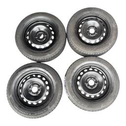 Jogo Roda Ferro 14 Pneu Kelly 175 65 Original Fiat