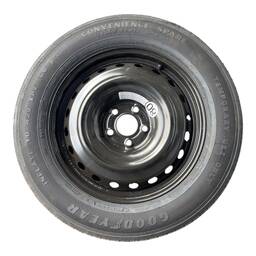 Roda Estepe Fino 17 Pneu Goodyear Original Fiat 5 Furos