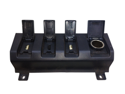 MOLDURA C/ PLUG 12V USB HDMI HONDA HR-V 2016 A 18