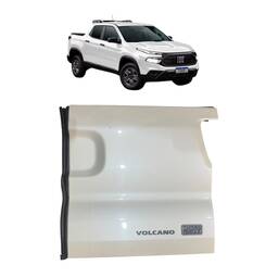 TAMPA TRASEIRA CAÇAMBA DIREITA ORIGINAL FIAT TORO 2016 2025