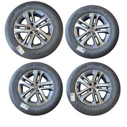 Jogo Rodas 17 Pneus Xbri 225/65 Original Fiat