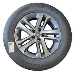 JOGO RODAS 17 PNEUS XBRI 225/65 ORIGINAL FIAT