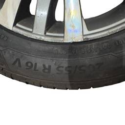 RODA LIGA ARO 16 PNEU BRAVURIS 205/55 ORIGINAL FIAT