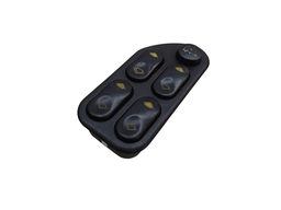 Comando Quadruplo Vidro Elétrico Ecosport Fiesta 2003 a 2014