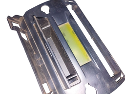 MOLDURA PAINEL CENTRAL DIFUSOR AR  C/ RELÓGIO CITROEN C4 2006 A 14