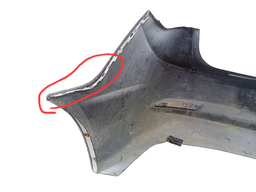 PARACHOQUE TRASEIRO HB20 SEDAN 2013 A 2015 C/DETALHE