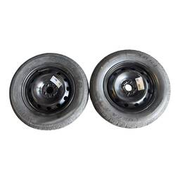 Par Rodas Ferro 15 com Pneus XBRI 205/65 Original Fiat