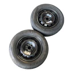 PAR RODAS FERRO 15 COM PNEUS XBRI 205/65 ORIGINAL FIAT