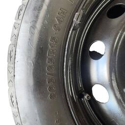 PAR RODAS FERRO 15 COM PNEUS XBRI 205/65 ORIGINAL FIAT