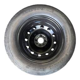 PAR RODAS FERRO 15 COM PNEUS XBRI 205/65 ORIGINAL FIAT