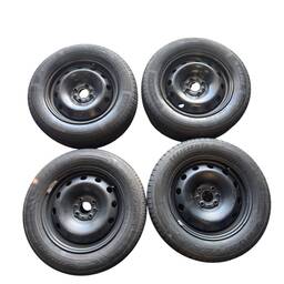 Jogo Rodas 15 com Pneus 195/65 Original Fiat