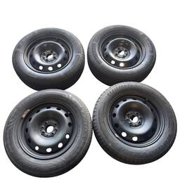 JOGO RODAS 15 COM PNEUS 195/65 ORIGINAL FIAT