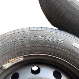 JOGO RODAS 15 COM PNEUS 195/65 ORIGINAL FIAT