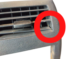 MOLDURA PAINEL C/ DIFUSOR (DANIFICADO) VW G3 1999 A 05