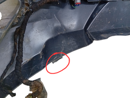 PARACHOQUE TRASEIRO ECOSPORT 2013 2014 A 2017 C/DETALHE