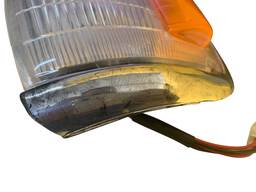 PISCA DIANTEIRO ESQUERDO HILUX 2002 A 2004 SRV CROMADA