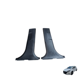 par Moldura Acabamento Coluna Central Hyundai Hb20 2022 2023