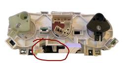 COMANDO DE AR COND. FIAT UNO NOVO MOBI 2016 A 2022 DETALHE