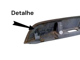 MOLDURA TAMPA TRASEIRA KICKS 2017/ C/DETALHE