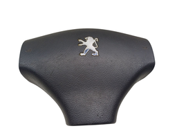 CAPA BUZINA VOLANTE DIREÇÃO PEUGEOT 206 207 - 2002 A 2010