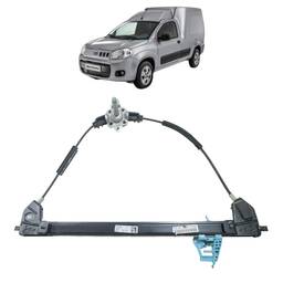 Máquina Vidro Manual Diant Esq Original Fiat Uno Fiorino 2P