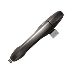 MACANETA EXTERNA TRASEIRA DIREITA CITY 2009 A 2014 CINZA