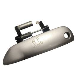 MACANETA EXTERNA MOTORISTA FIT 2009 A 2014 PRATA S/ MIOLO