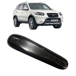 Macaneta Externa Tampa Traseira Santa Fe 2006 a 2013 Preto