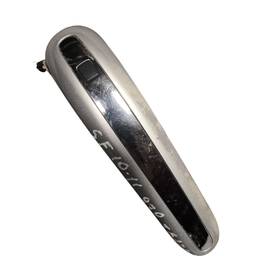 MACANETA EXTERNA TAMPA + SENSOR SANTA FE 2006 A 2013 PRATA