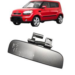 Macaneta Externa Traseira Direita Soul 2010 a 2014 Prata