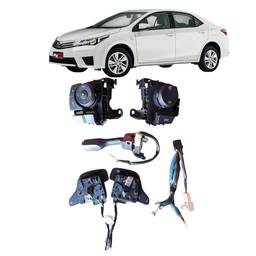Kit Botao Controle Volante Corolla 2015 a 2019 C/ Chicote