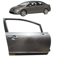 Porta Dianteira Direita Civic 2007 2008 2009 2010 2011 Cinza