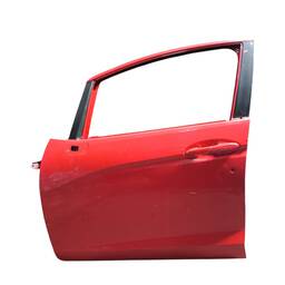 PORTA DIANTEIRA ESQUERDA FIT 2015 2016 A 2020 2021 VERMELHO