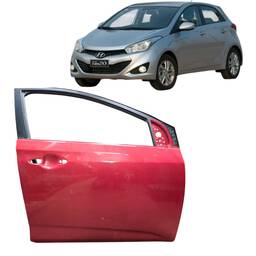 Porta Dianteira Direita HB20 2012 2013 a 2018 2019 Vermelho