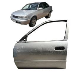 Porta Dianteira Esquerda Corolla 1998 a 2002 Cinza C/Detalhe